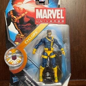 Marvel Cyclops Figure Carded - Blue & Yellow Packaging